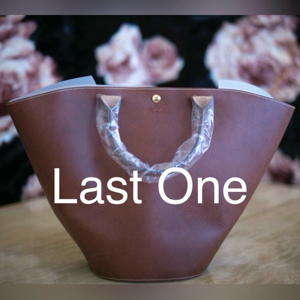 Longchamp Épure XL Top Handle Leather Tote | Brown